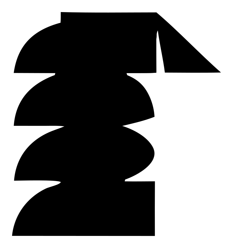 Heavy Owl Silhouette Crest