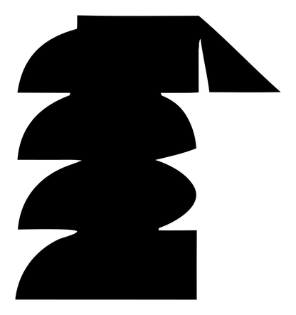 Heavy Owl Silhouette Crest