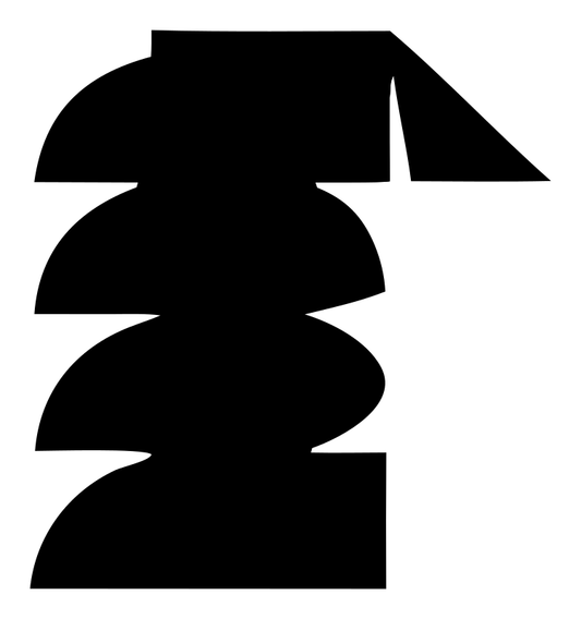 Heavy Owl Silhouette Crest