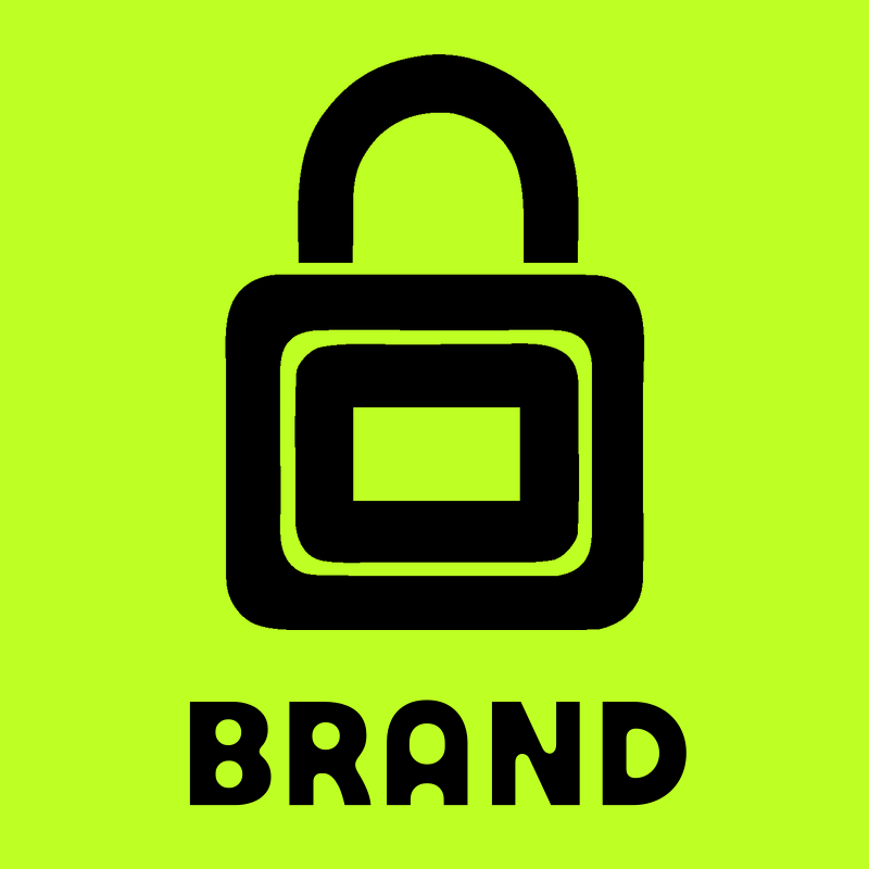 Heavy Padlock Nested Rectangle Mark preview