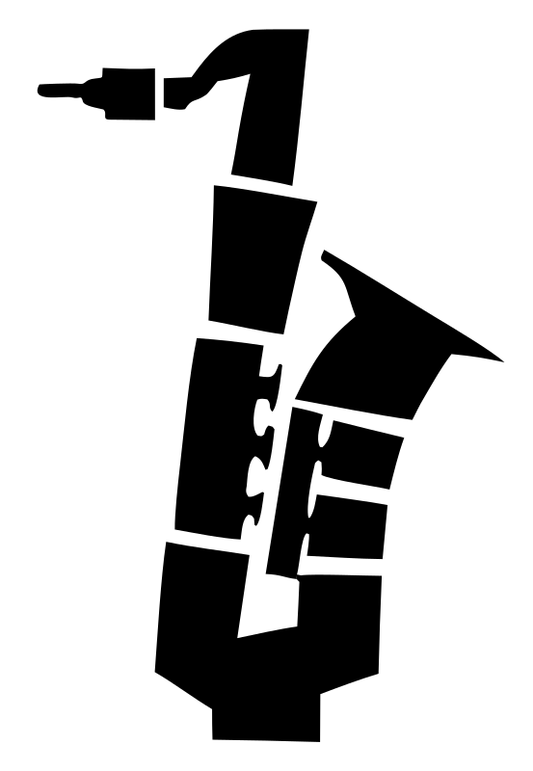 Heavy Saxophone Puzzle Mark