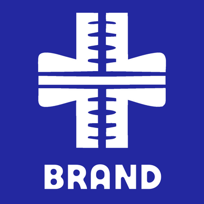 Heavy Stitched Cross Badge preview
