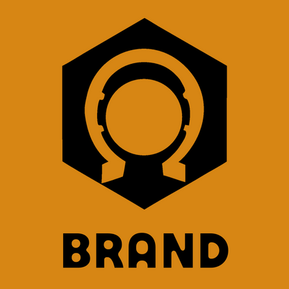 Hexagon Horseshoe Tech Badge preview