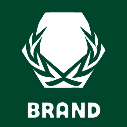 Hexagon Laurel Wreath Badge preview