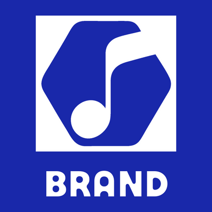 Hexagon Music Note Crest preview