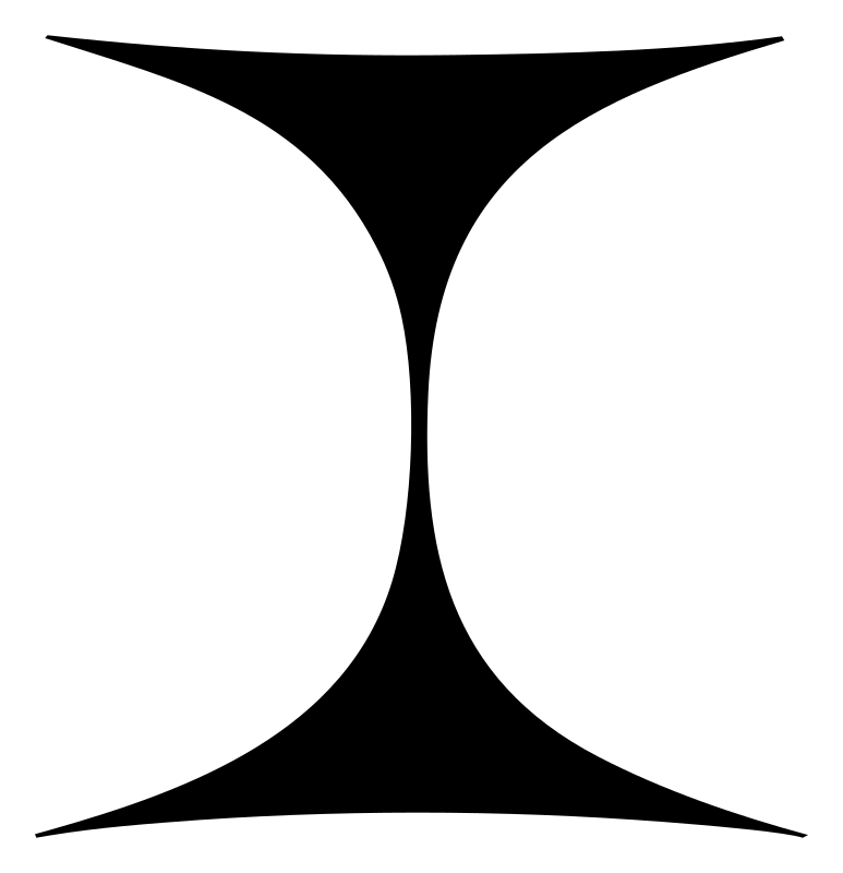 Hourglass Waist Gemini Logo