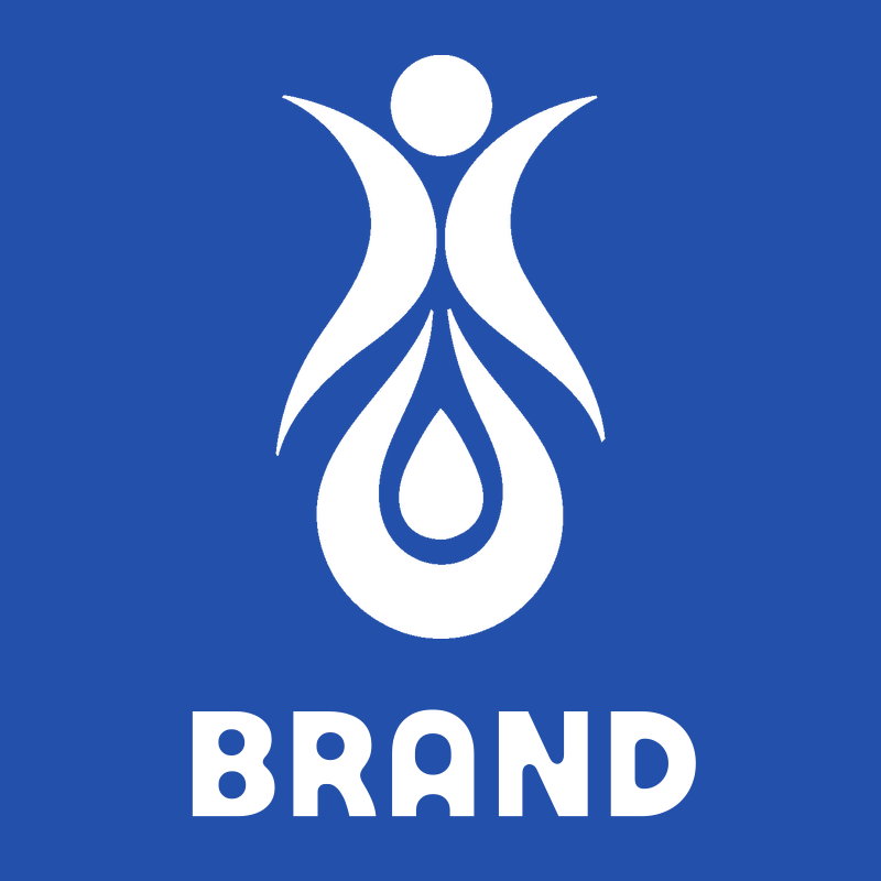 Human Figure Drop Logo preview