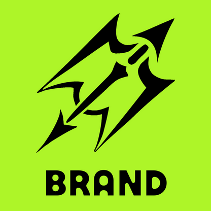 Jagged Sagittarius Lightning Badge preview