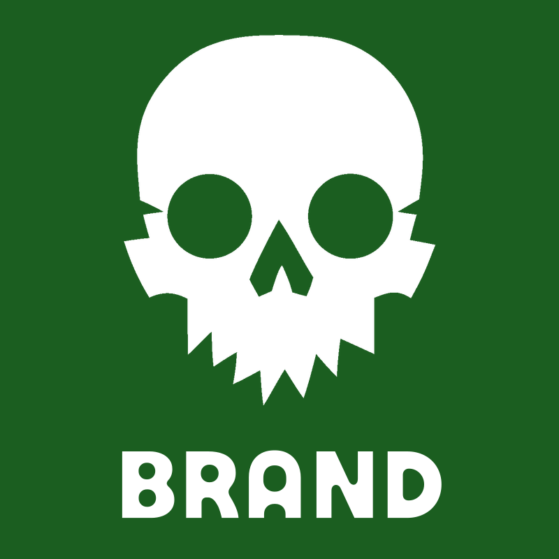 Jagged Skull Silhouette Mark preview