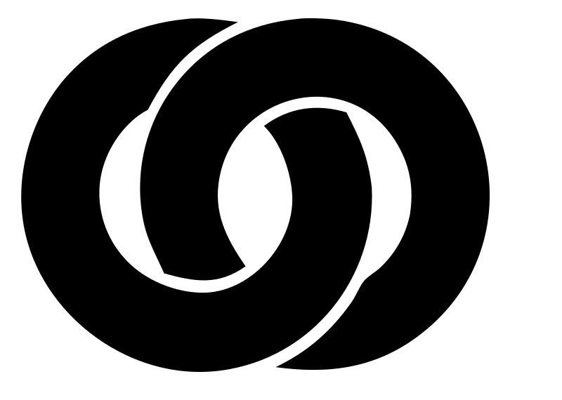 Linked Rings Pretzel Crest