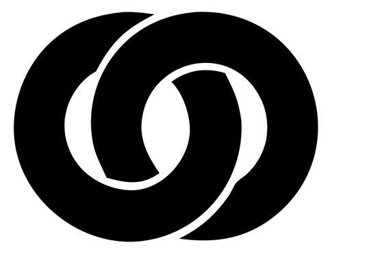 Linked Rings Pretzel Crest
