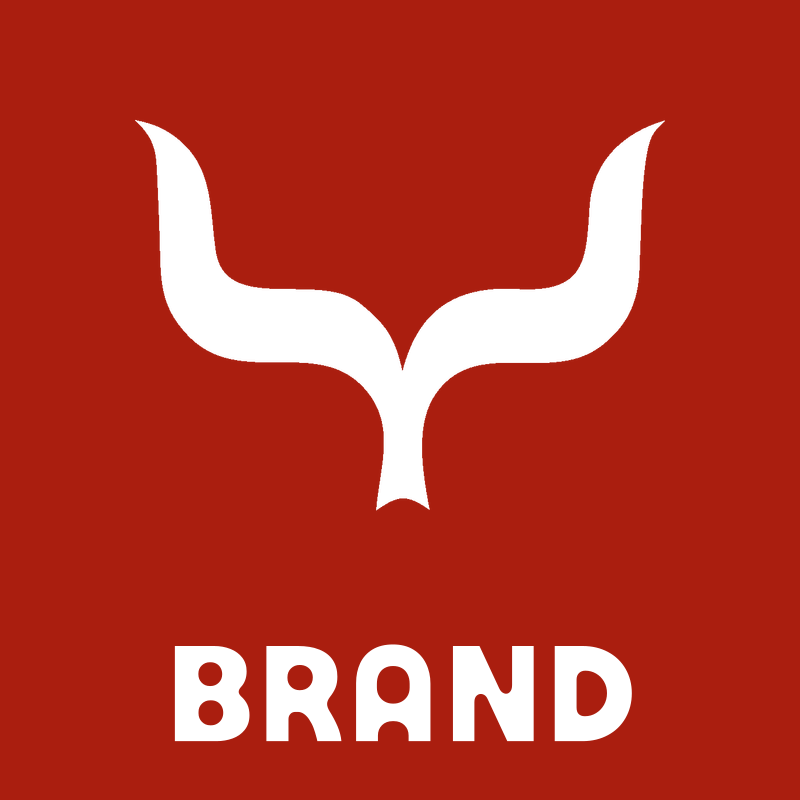 Longhorn Horns Beard Logo preview