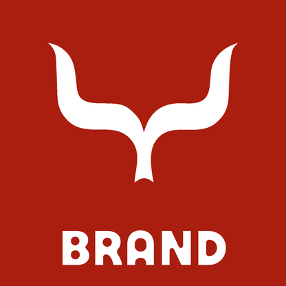 Longhorn Horns Beard Logo preview