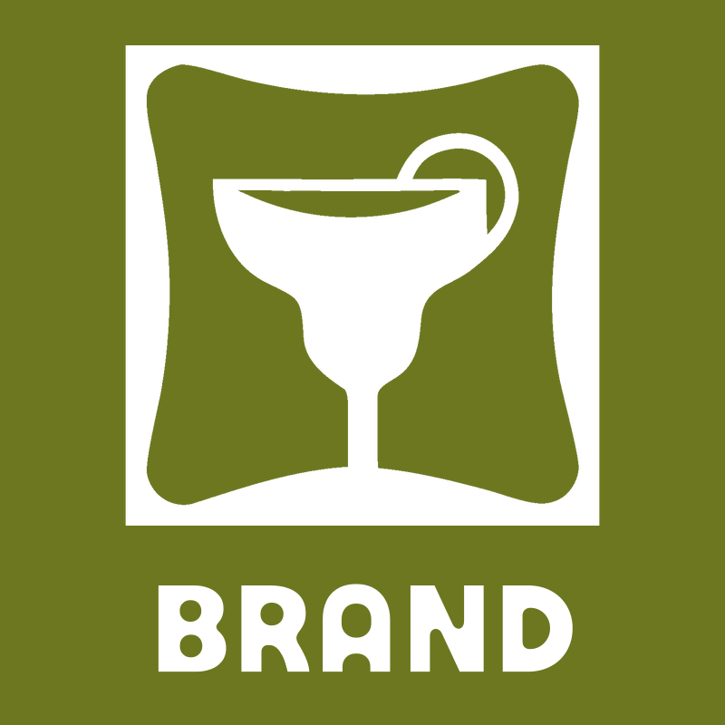 Margarita Glass Rounded Badge preview