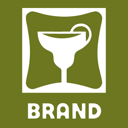 Margarita Glass Rounded Badge preview