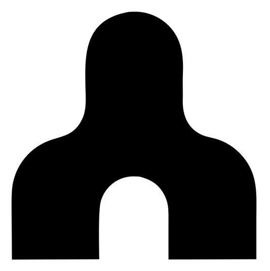 Minimalist Anvil Cutout Logo