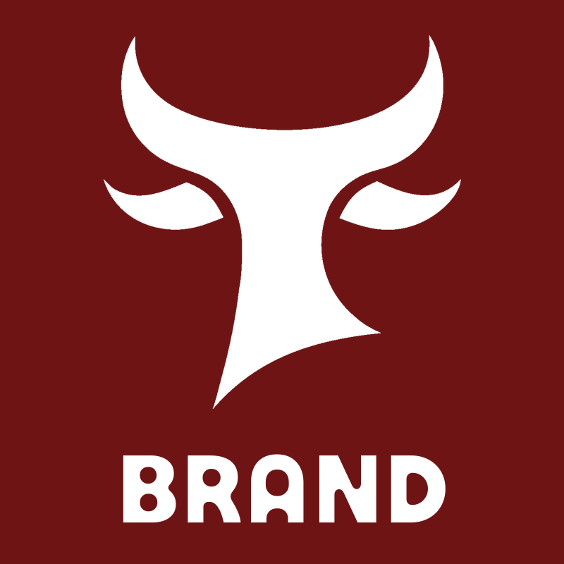 Minimalist Bull Head Icon preview