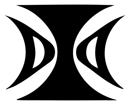 Mirrored Crescent Gemini Emblem