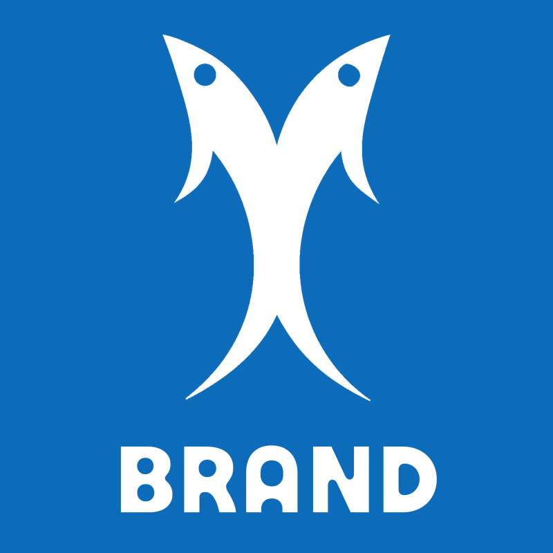 Mirrored Fish Pictogram Badge preview