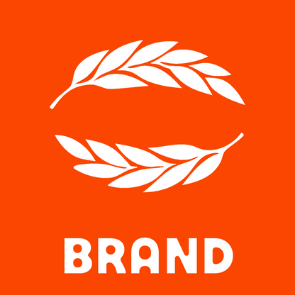 Mirrored Laurel Branch Crest preview