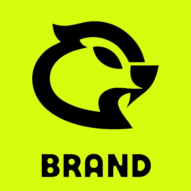 Monoline Beaver Circle Emblem preview