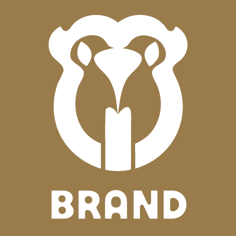Monoline Beaver Front-Face Crest preview
