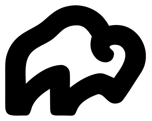 Monoline Bison Hump Icon