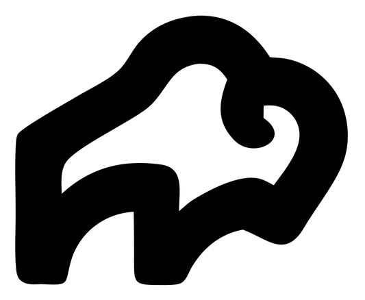 Monoline Bison Side Emblem