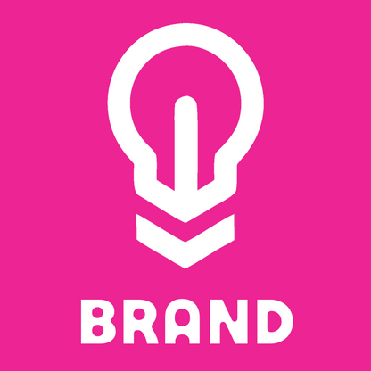 Monoline Bulb Arrow Badge preview