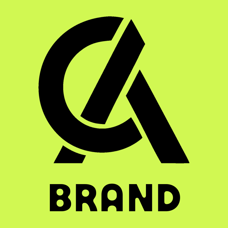 Monoline CA Letterform Badge preview