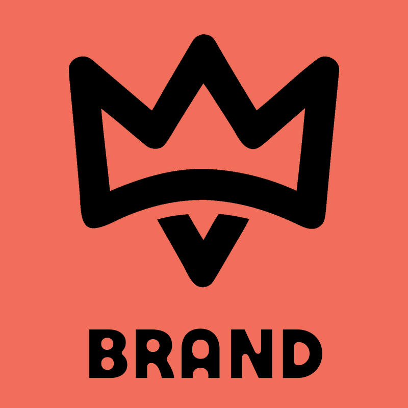 Monoline Crown Badge preview