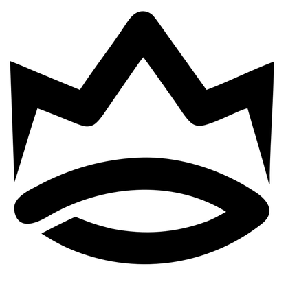 Monoline Crown Halo Logo
