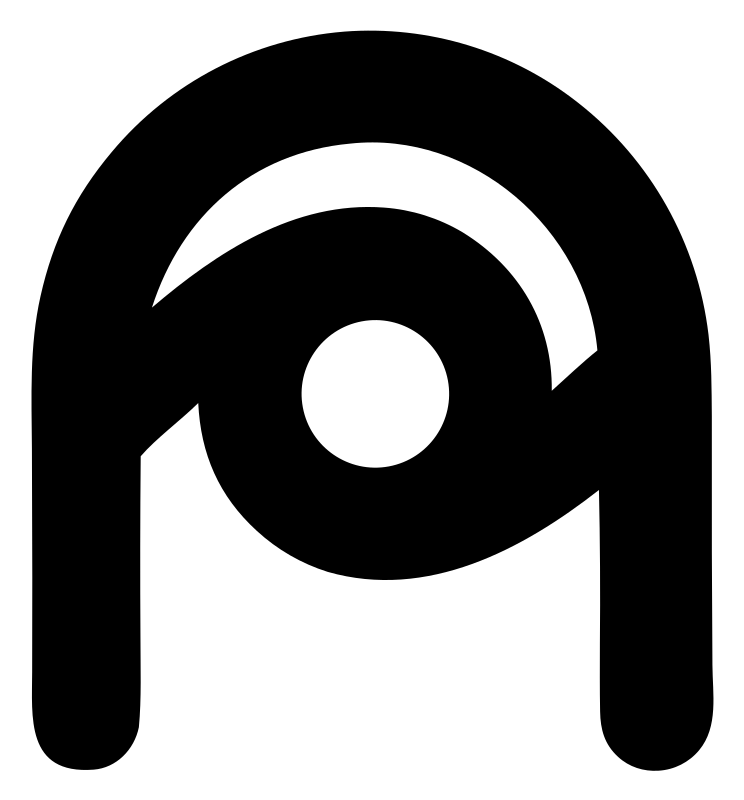 Monoline Eye Arch Logo