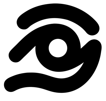 Monoline Eye Vortex Logo