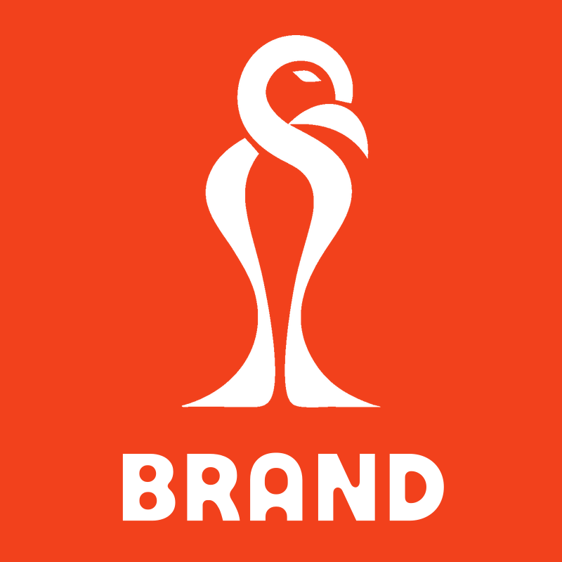 Monoline Flamingo Standing Mark preview
