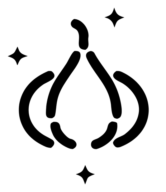 Monoline Garlic Sparkle Mark