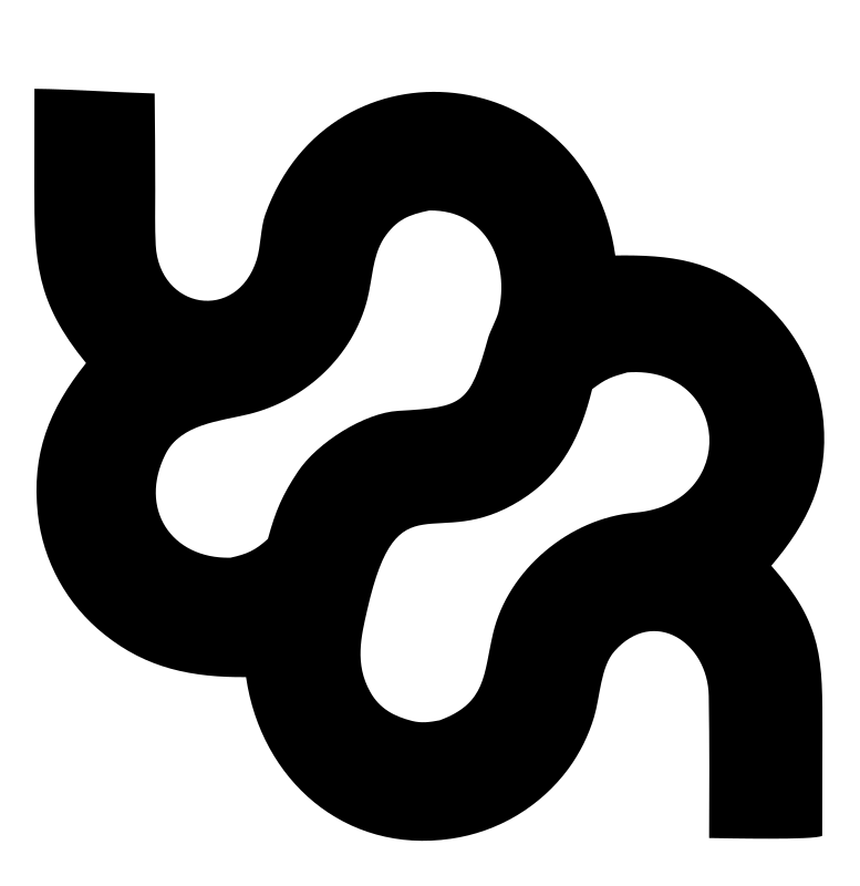 Monoline Libra Knot Logo
