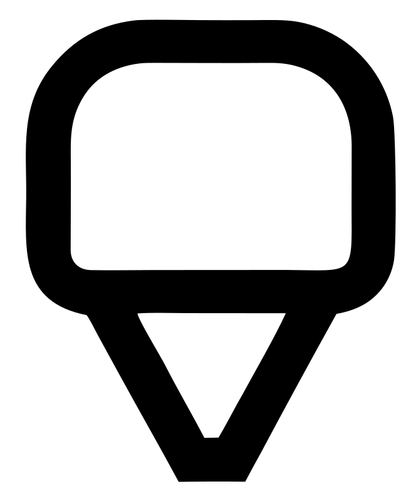 Monoline Light Bulb Badge