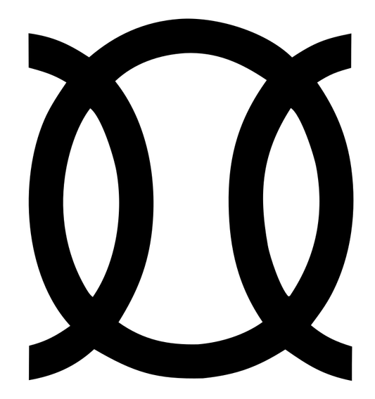 Monoline Linked Rings Emblem