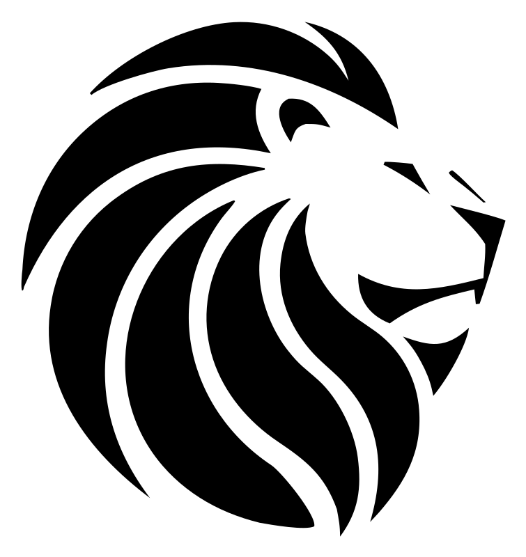 Monoline Lion Mane Crest