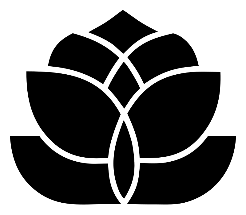 Monoline Lotus Petal Emblem