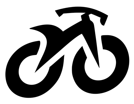 Monoline Mountain Bike Icon