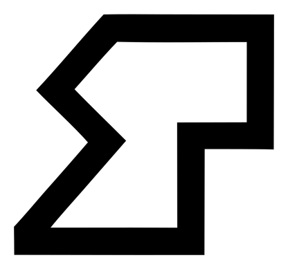 Monoline Mug Cutout Mark