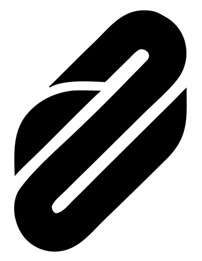 Monoline Padlock Diagonal Crest