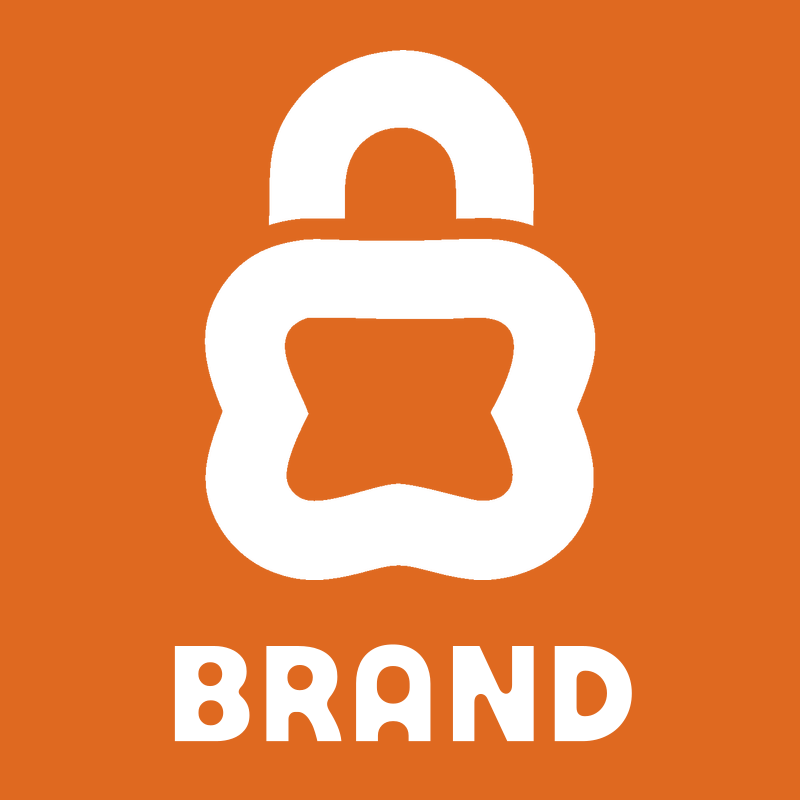 Monoline Padlock Security Mark preview