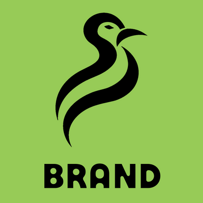 Monoline Penguin Head Logo preview