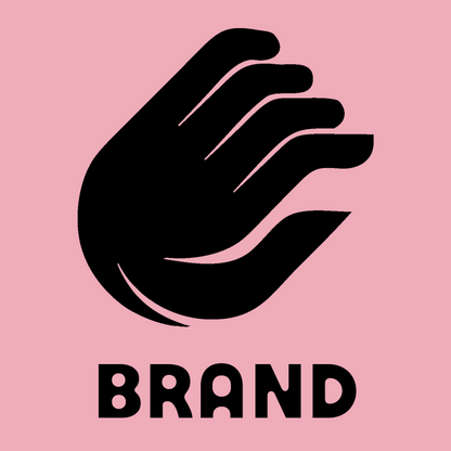 Monoline Reaching Hand Badge preview