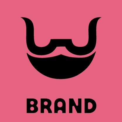 Monoline Rounded Beard Badge preview