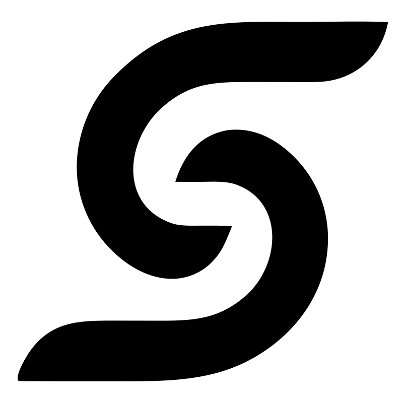 Monoline S Curve Logo