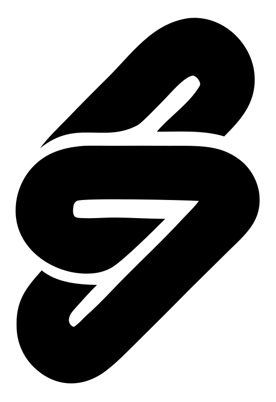 Monoline S-Shape Padlock Logo